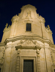 Obraz premium Purgatorio church. Matera. Basilicata.
