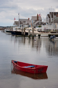 Nantucket 007 Red Boat