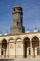 Fototapeta na wymiar Kairo, Uhrturm der Mohammed-Ali-Moschee