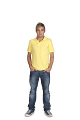 Fototapeta premium Portrait of smiling young student