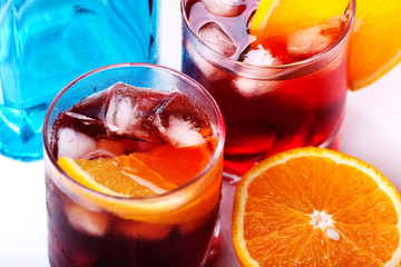 Americano & Negroni coctail
