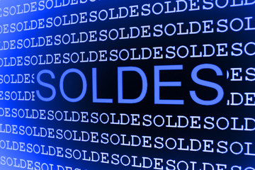 Obraz premium Soldes