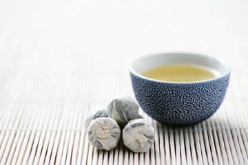 cup of green tea