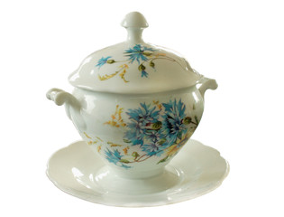 Porcelain sugar basin