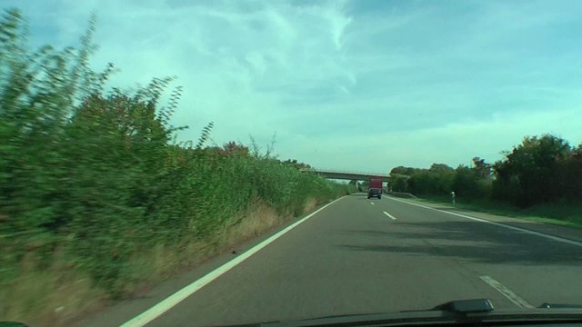 Autobahnfahrt