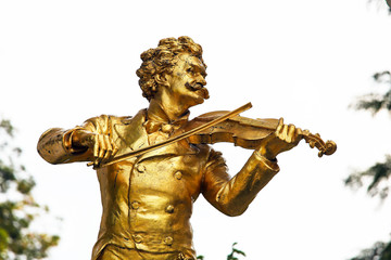 &Ouml;sterreich, Wien, Johann Strau&szlig; Denkmal