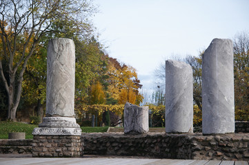 Roman pillars