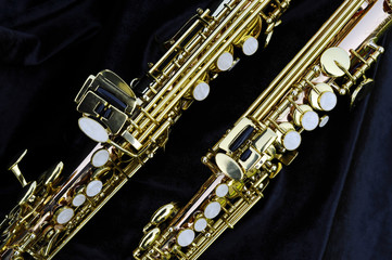 Obraz premium sax tasti