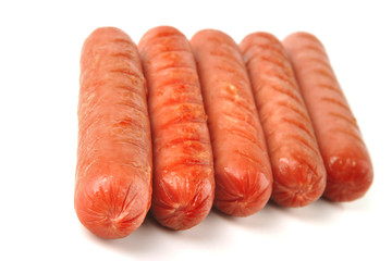 beef red sausages