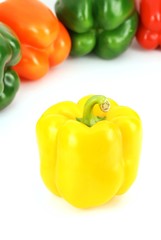 Colorful pepper pattern