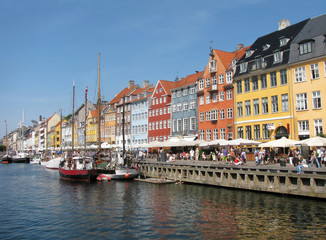 Fototapeta na wymiar Copenhagen Harbor