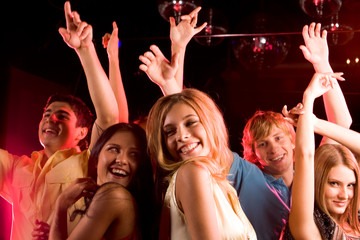 At disco