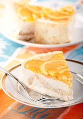 orange cheesecake