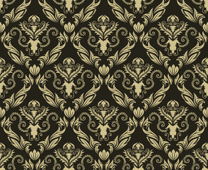damask seamless background
