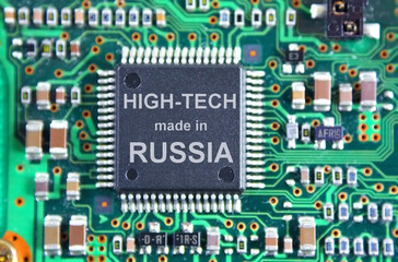 High-Tech made in Russia - Picture of Chip Manufactu. in Russia