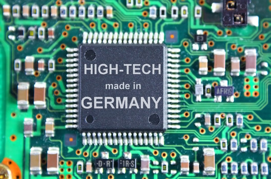 High-Tech made in Germany - Picture of Chip manuf. in Germany