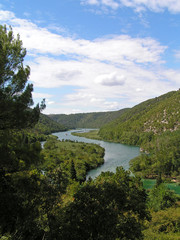 Fototapeta na wymiar Krka Nationalpark in Kroatien