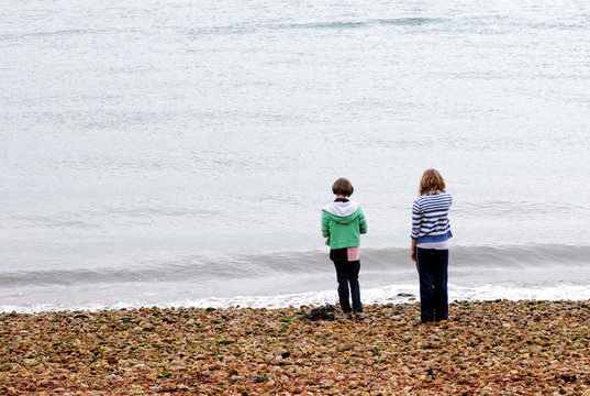 friends on the beach