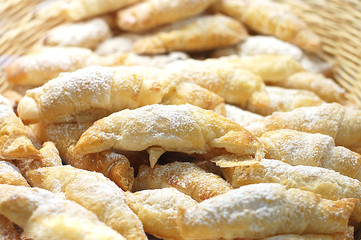 Fresh baked croissants