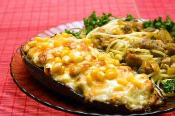 Baked Eggplant 