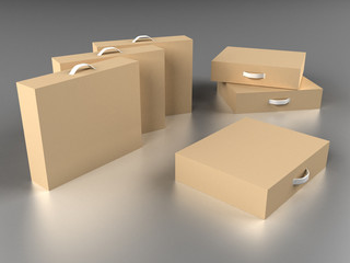 Scattered boxes