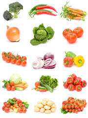 collection of vegetables