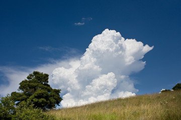 Obraz premium nube de tormenta