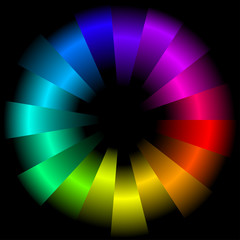 abstract colorful circle background