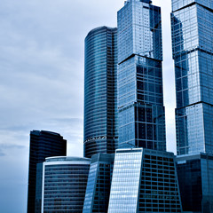 abstract building skyscrapers