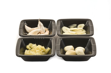 Prepared garlic
