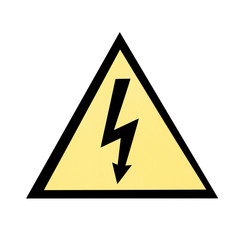 Electric emergency sign