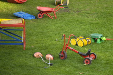 Spielwiese für Kinder im Park