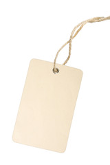 Blank Tag Label