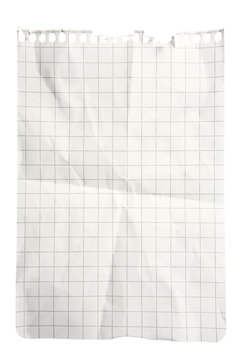 Squared Paper Notepad Page