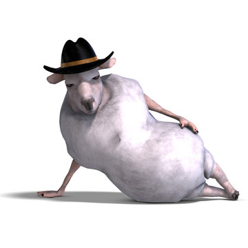 sheep of the wild west