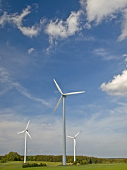Fototapeta premium Windkraftanlage