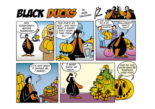 Black Ducks Comic Strip episode 28
