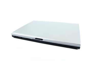 modern laptop isolated on white background