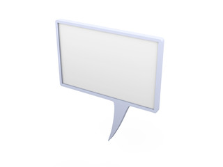 Fototapeta premium Sprechblase