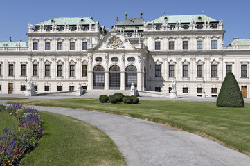 Fototapeta premium Schloss Belvedere