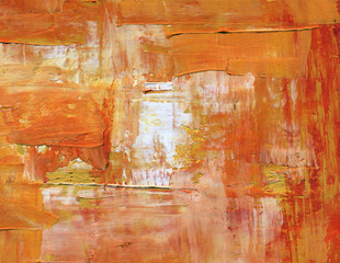 Hand-painted background. SELF MADE.