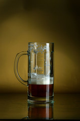 Beer in a glass