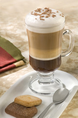 Cappuccino banded cup