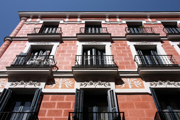 Obraz premium Mediterranean architecture in Madrid