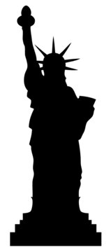 recommend clip art: Statue de la Liberté - Statue of Liberty
