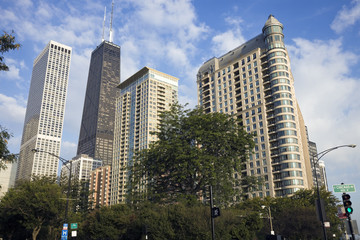 Fototapeta premium Gold Coast in Chicago