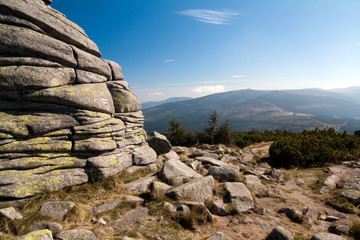 Felsen in Spindlermühle