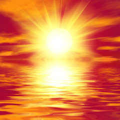 Obraz premium Sunset