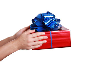 Hand with gift