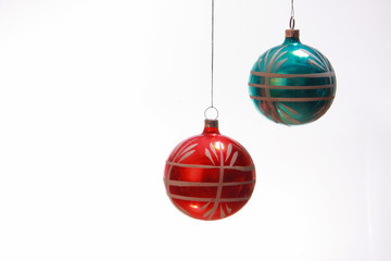 vintage christmas balls